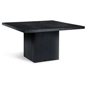 Meridian Belinda Black Oak Veneer Dining Table