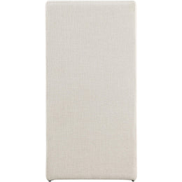 Meridian Benson Beige Linen Textured Fabric Dining Chair