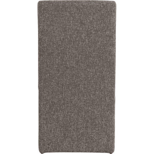 Meridian Benson Brown Linen Textured Fabric Dining Chair