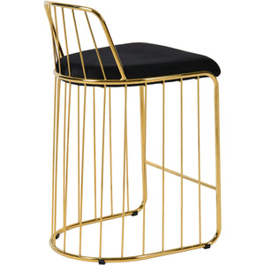 Meridian Lupita Black Vegan Leather Dining Chair