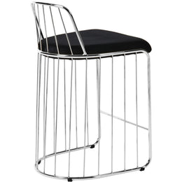 Meridian Lupita Black Vegan Leather Dining Chair