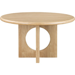 Meridian Rivas Natural Oak Dining Table