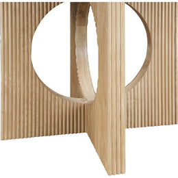 Meridian Rivas Natural Oak Dining Table