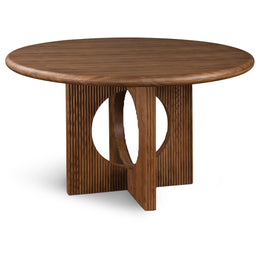 Meridian Rivas Walnut Dining Table