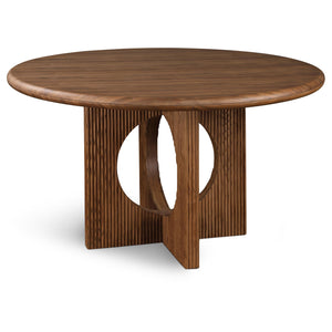 Meridian Rivas Walnut Dining Table