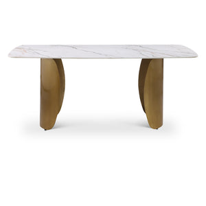 Meridian Niya White Dining Table