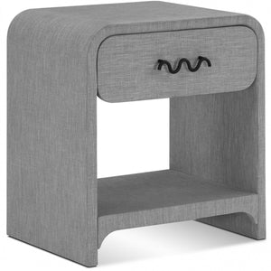 Meridian Medley Grey Night Stand / Side Table