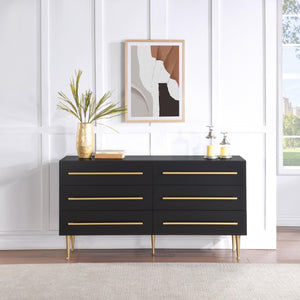 Meridian Marisol Black Dresser