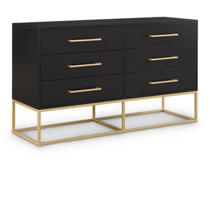 Meridian Maxine Black Dresser