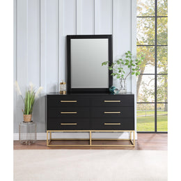 Meridian Maxine Black Dresser