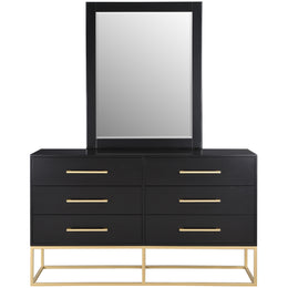 Meridian Maxine Black Dresser