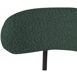 Meridian Beacon Green Boucle Fabric Stool