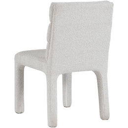 Meridian Kai Cream Boucle Fabric Dining Chair