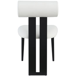 Meridian Dario Cream Vegan Leather Dining Chair