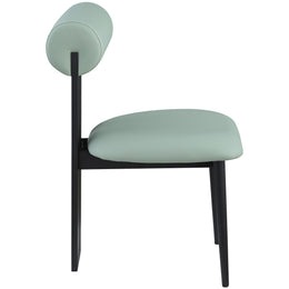 Meridian Dario Mint Vegan Leather Dining Chair