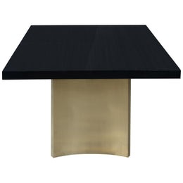 Meridian Immerse Black Dining Table (3 Boxes)