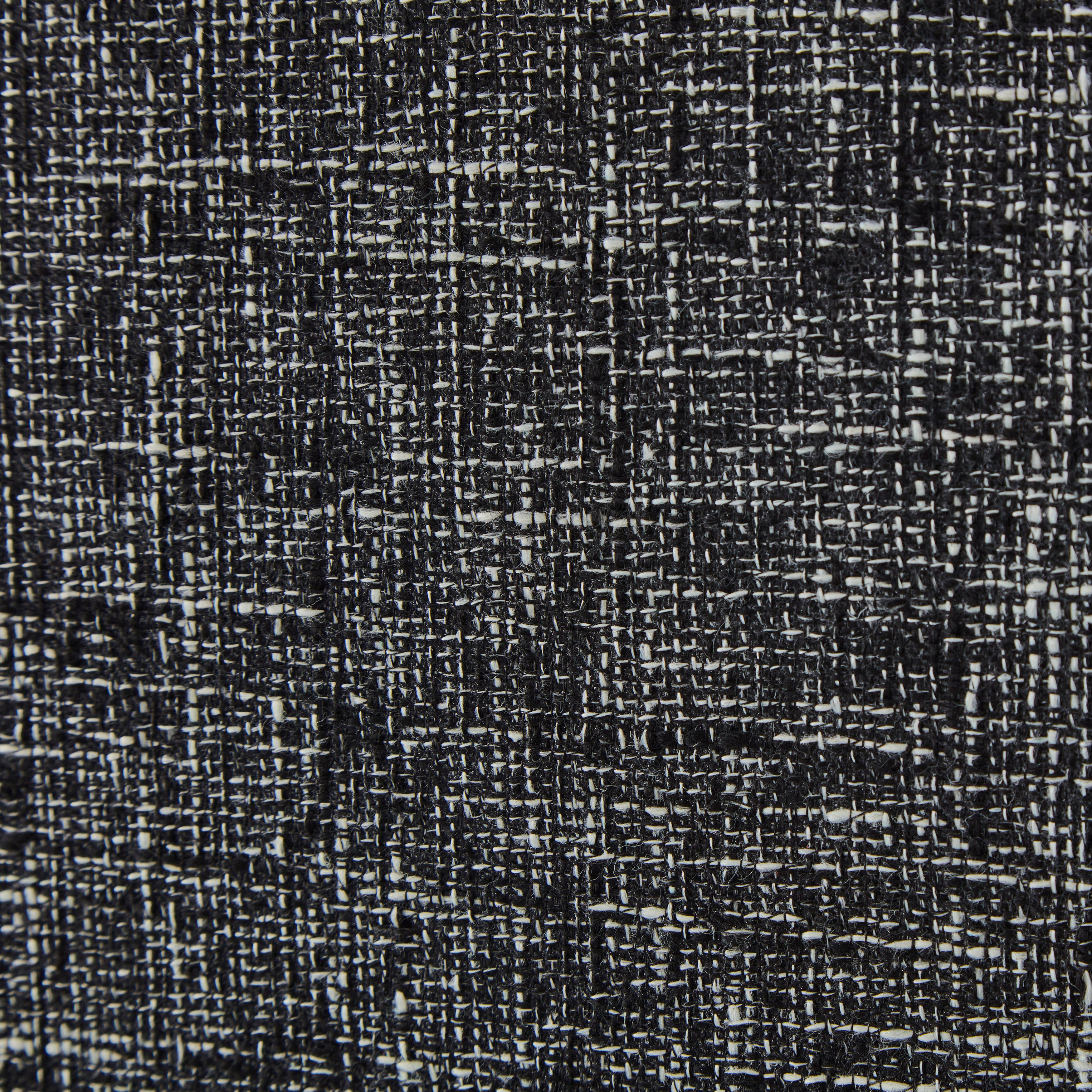 Meridian Penny Black Polyester Fabric Twin Bed