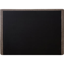 Meridian Penny Brown Polyester Fabric King Bed