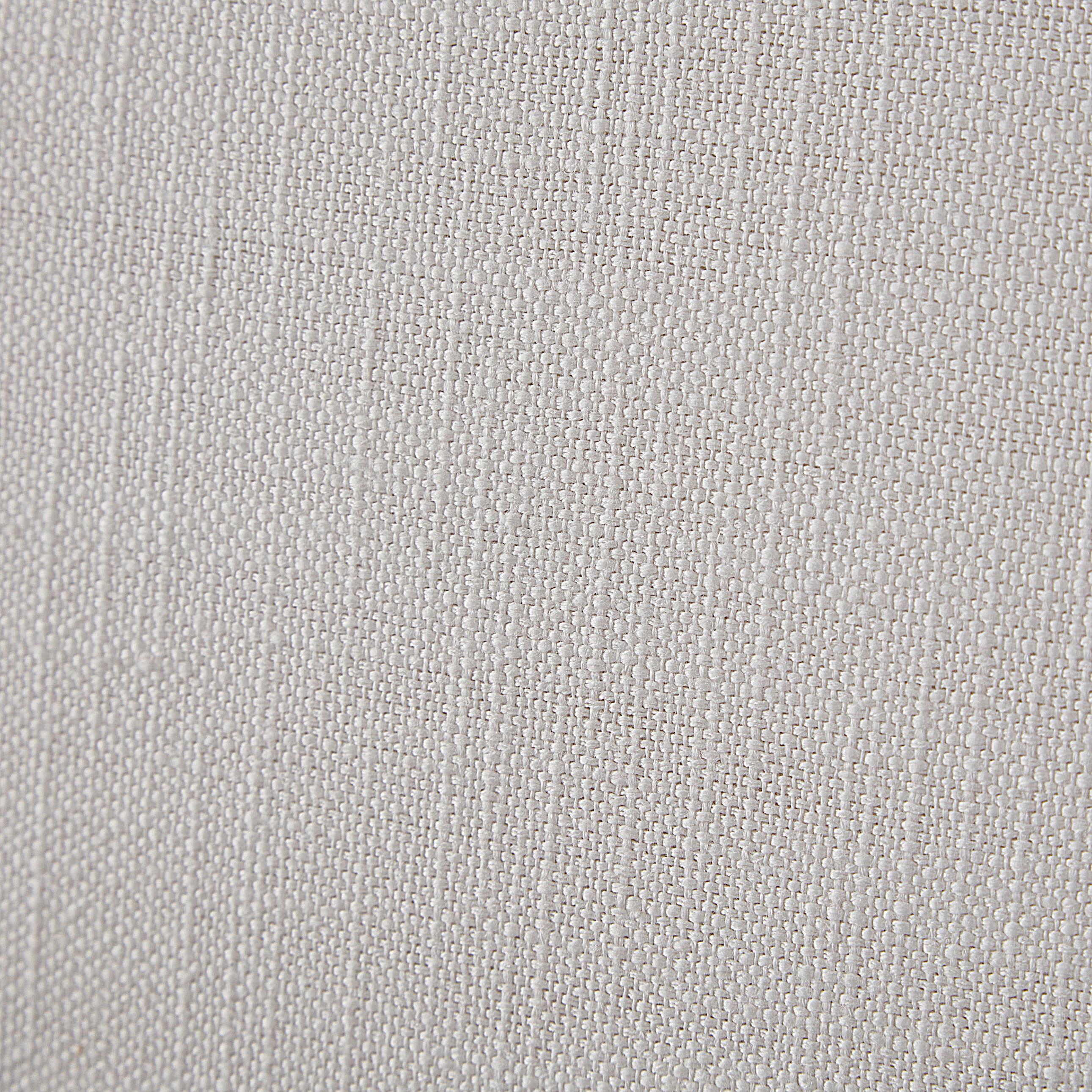 Meridian Penny Cream Linen Textured Fabric Twin Bed