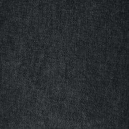 Meridian Penny Black Chenille Fabric Full Bed