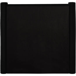 Meridian Elias Black Velvet Twin Bed