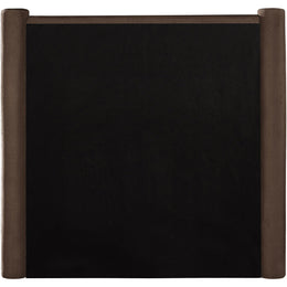 Meridian Elias Brown Velvet Twin Bed