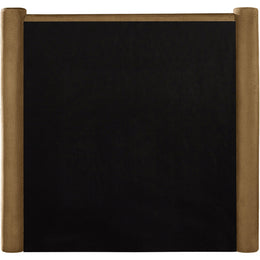 Meridian Elias Saddle Velvet Twin Bed