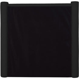 Meridian Elias Black Boucle Fabric Twin Bed