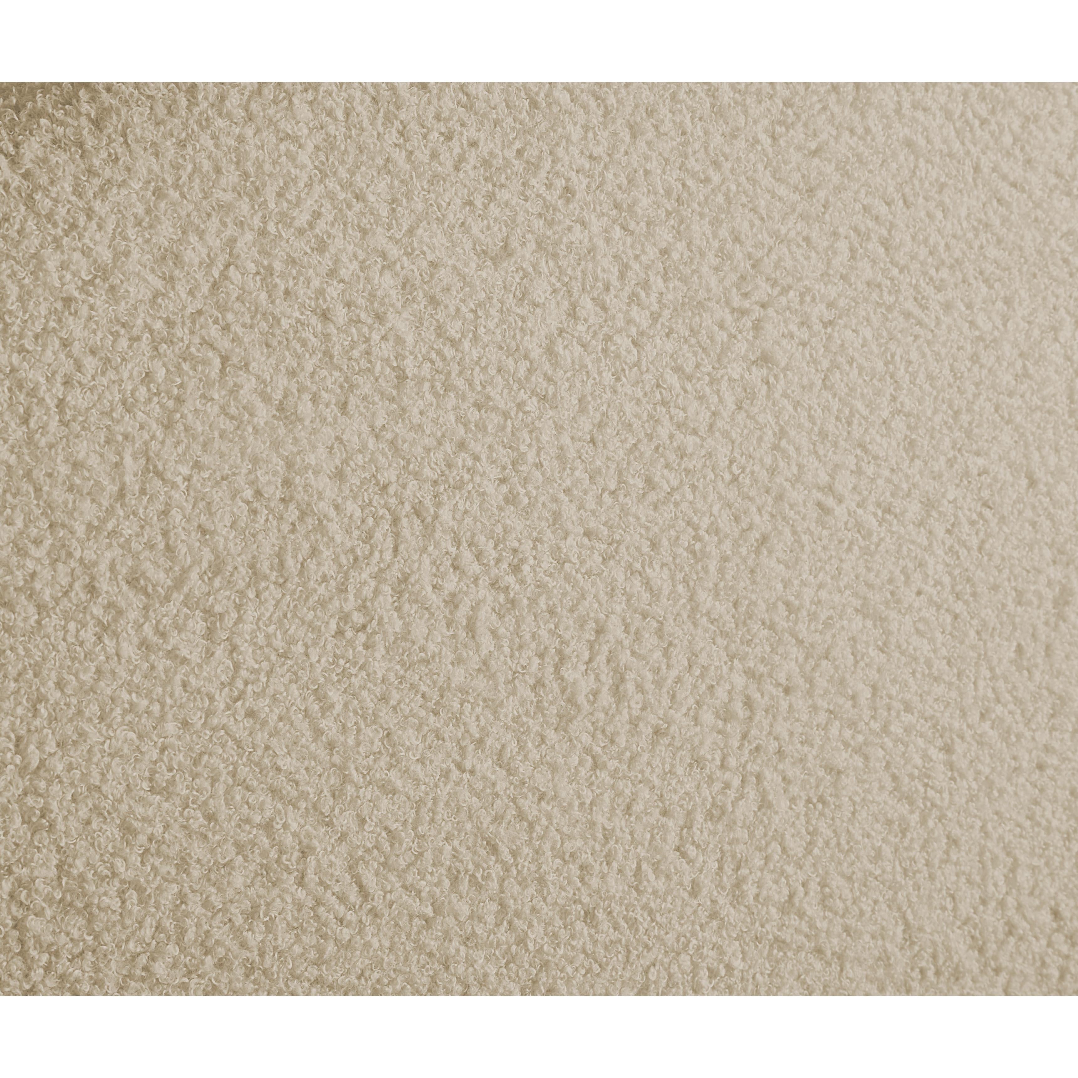 Meridian Dane Beige Teddy Fabric Full Bed (3 Boxes)