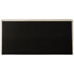 Meridian Dane Beige Teddy Fabric Queen Bed (3 Boxes)