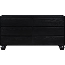 Meridian Kent Black Dresser