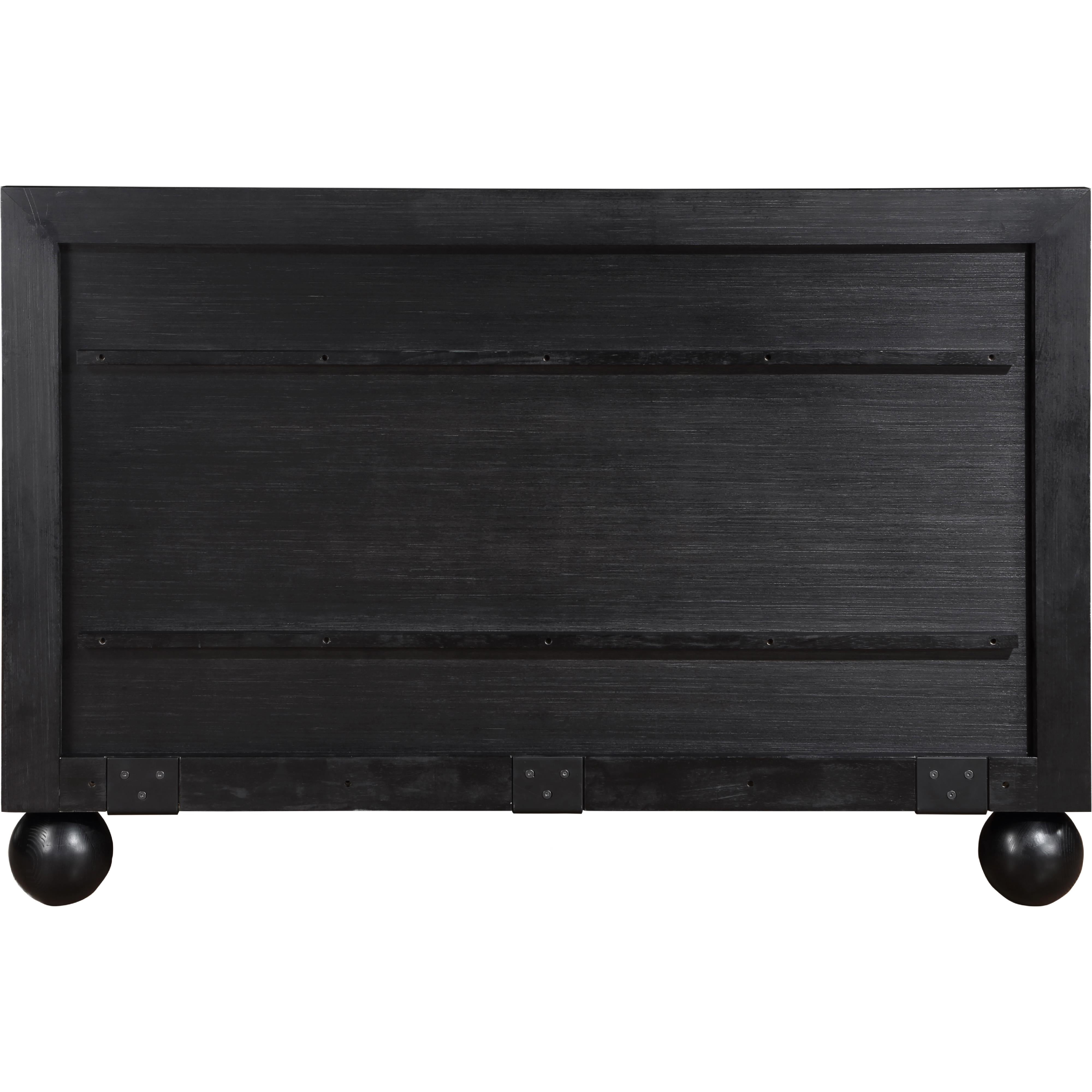 Meridian Kent Black King Bed (3 Boxes)