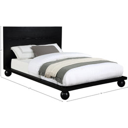 Meridian Kent Black King Bed (3 Boxes)