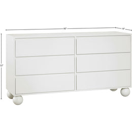 Meridian Kent Cream Dresser