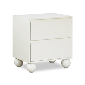 Meridian Kent Cream Night Stand