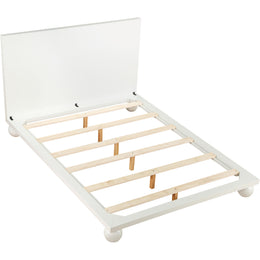 Meridian Kent Cream Queen Bed (3 Boxes)