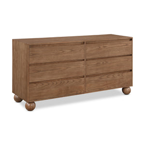 Meridian Kent Walnut Dresser