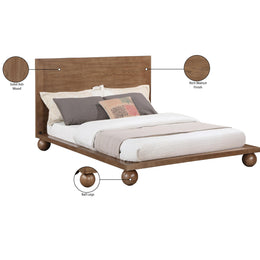 Meridian Kent Walnut King Bed (3 Boxes)