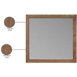 Meridian Kent Walnut Mirror