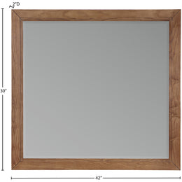 Meridian Kent Walnut Mirror