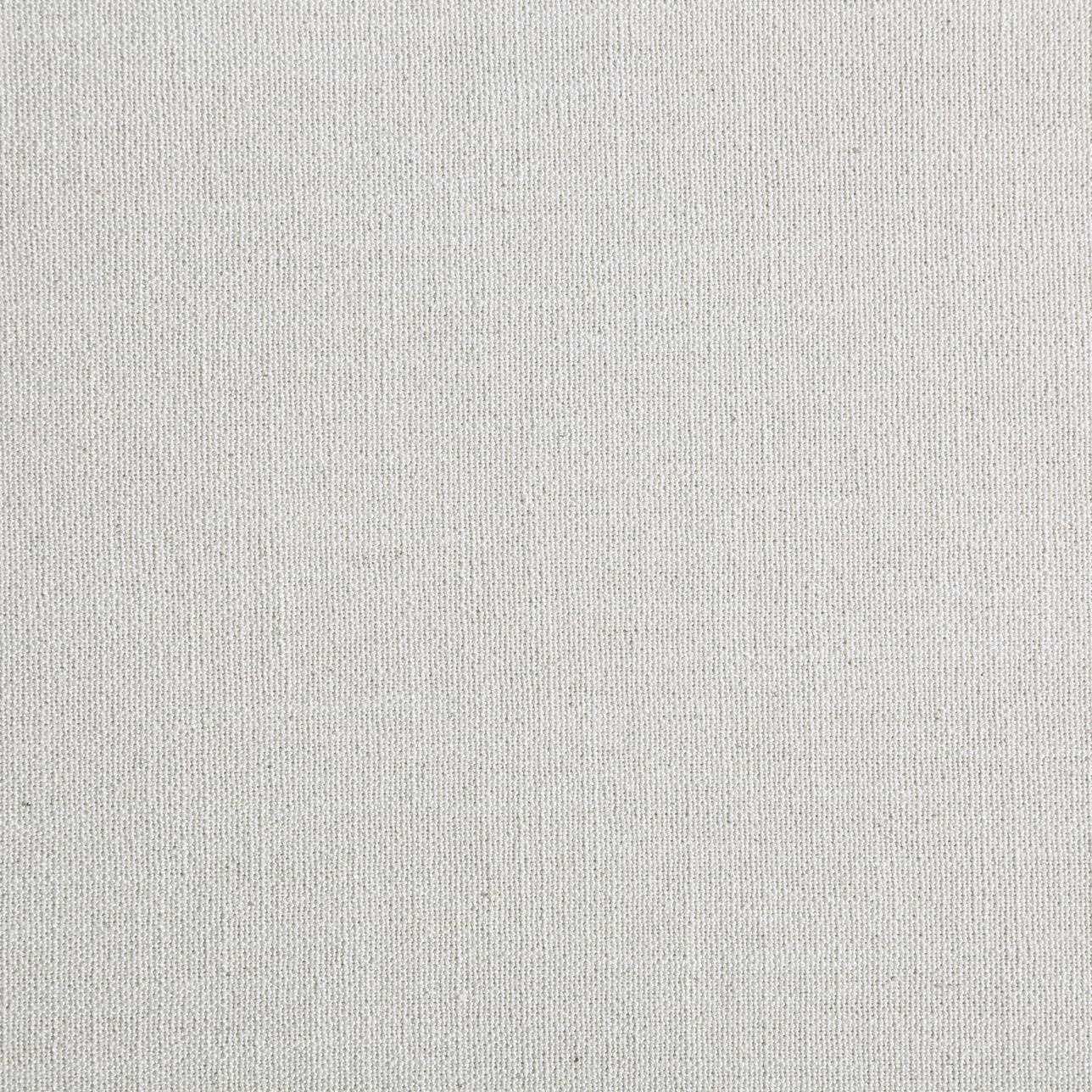 Meridian Lucia Cream Linen Textured Fabric Queen Bed