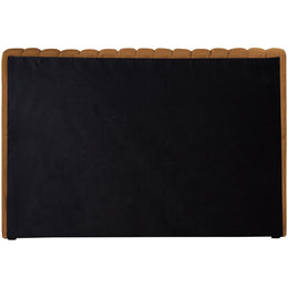 Meridian Nico Saddle Velvet Twin Bed