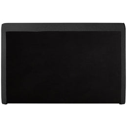 Meridian Stylus Black Boucle Fabric Queen Bed (3 Boxes)