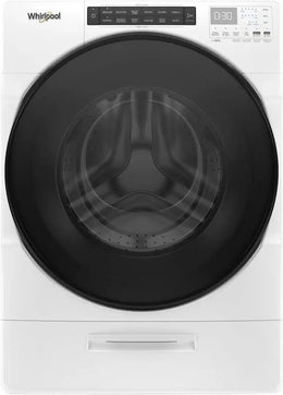 Whirlpool - 4.5 Cu. Ft High Efficiency All In One Washer/Dryer Combo with Steam and Load & Go XL Dispenser - White
