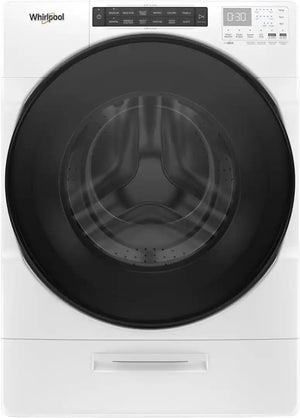 Whirlpool - 4.5 Cu. Ft High Efficiency All In One Washer/Dryer Combo with Steam and Load & Go XL Dispenser - White