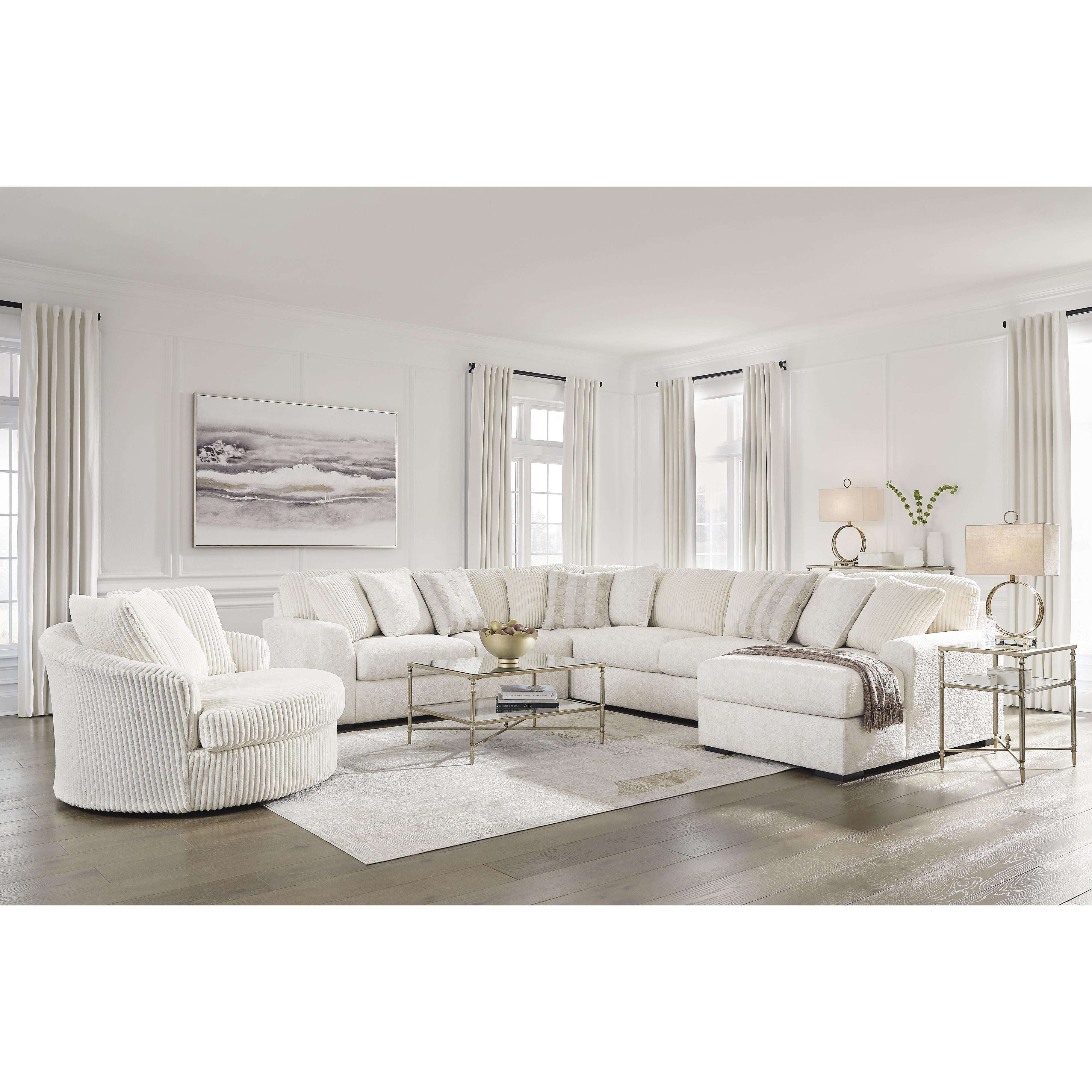 Diamond Modern Furniture Exclusive Design Chessington Fabric 4 pc Sectional 6190466/6190477/6190434/6190417