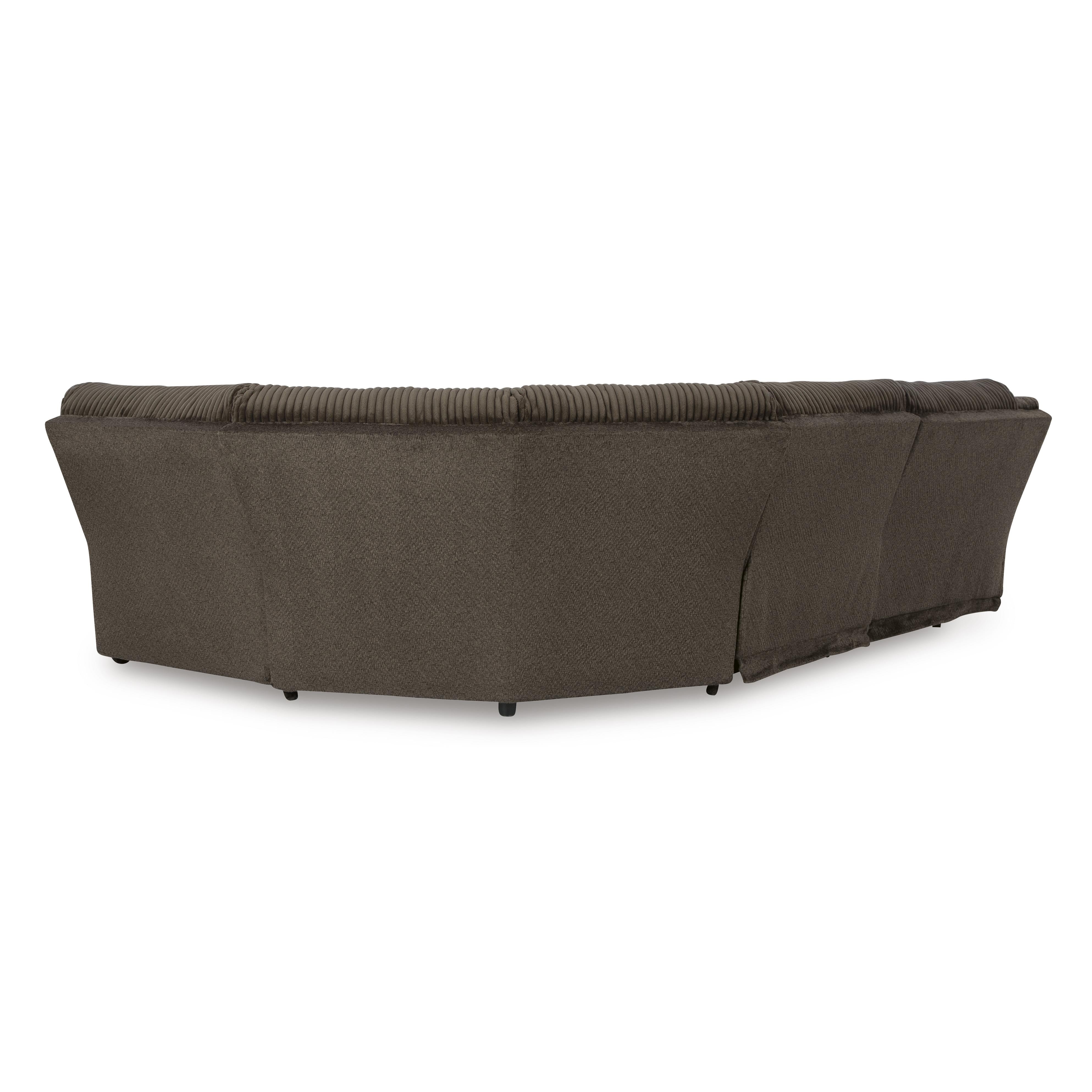 Swipe Furniture Exclusive Design Top Tier Reclining Fabric 5 pc Sectional 9270540/9270519/9270577/9270546/9270541