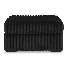 Swipe Furniture Exclusive Design Midnight-Madness Fabric Ottoman 9810308