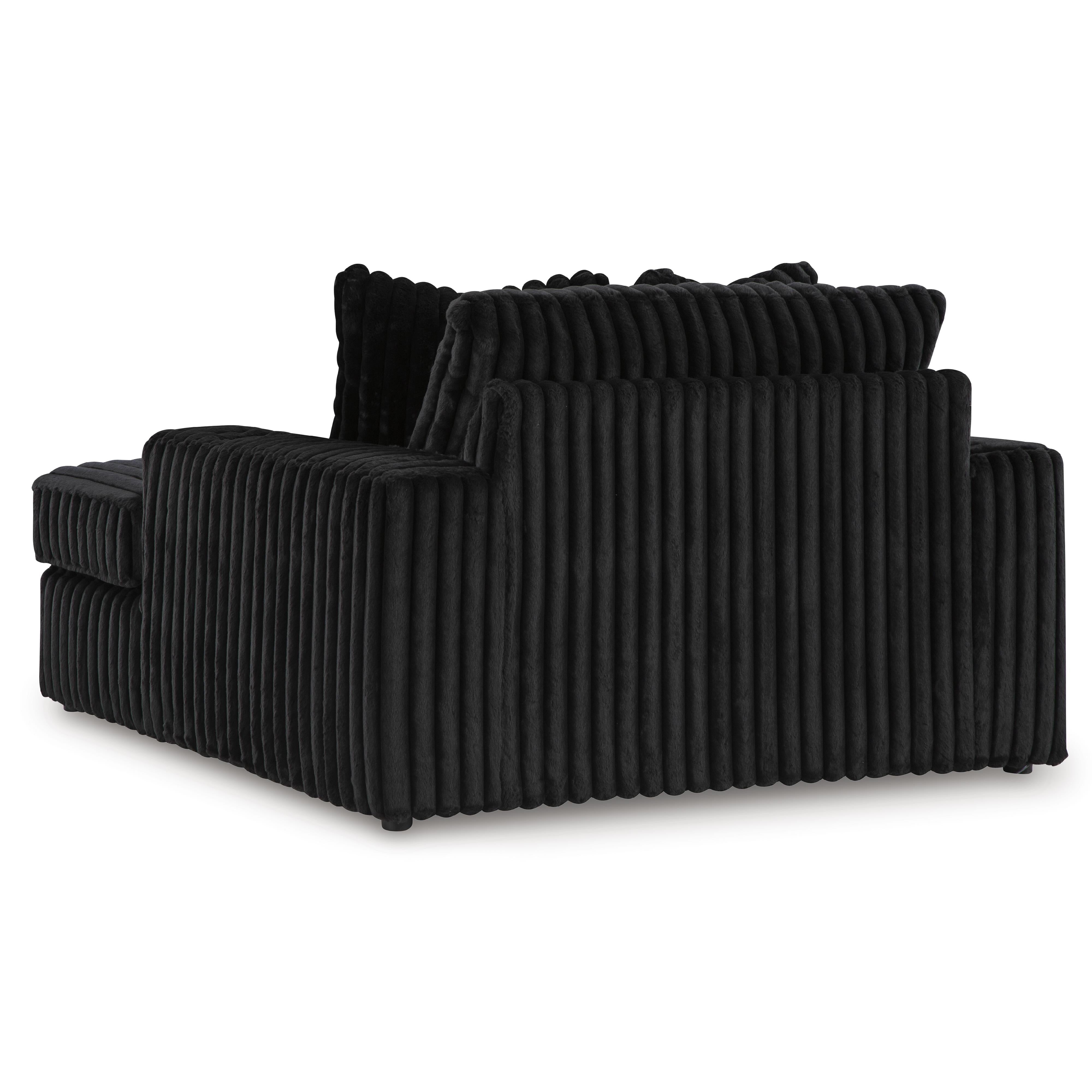 Swipe Furniture Exclusive Design Midnight-Madness Fabric Chaise 9810315