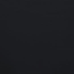 Meridian Arc Black Vegan Leather Ottoman